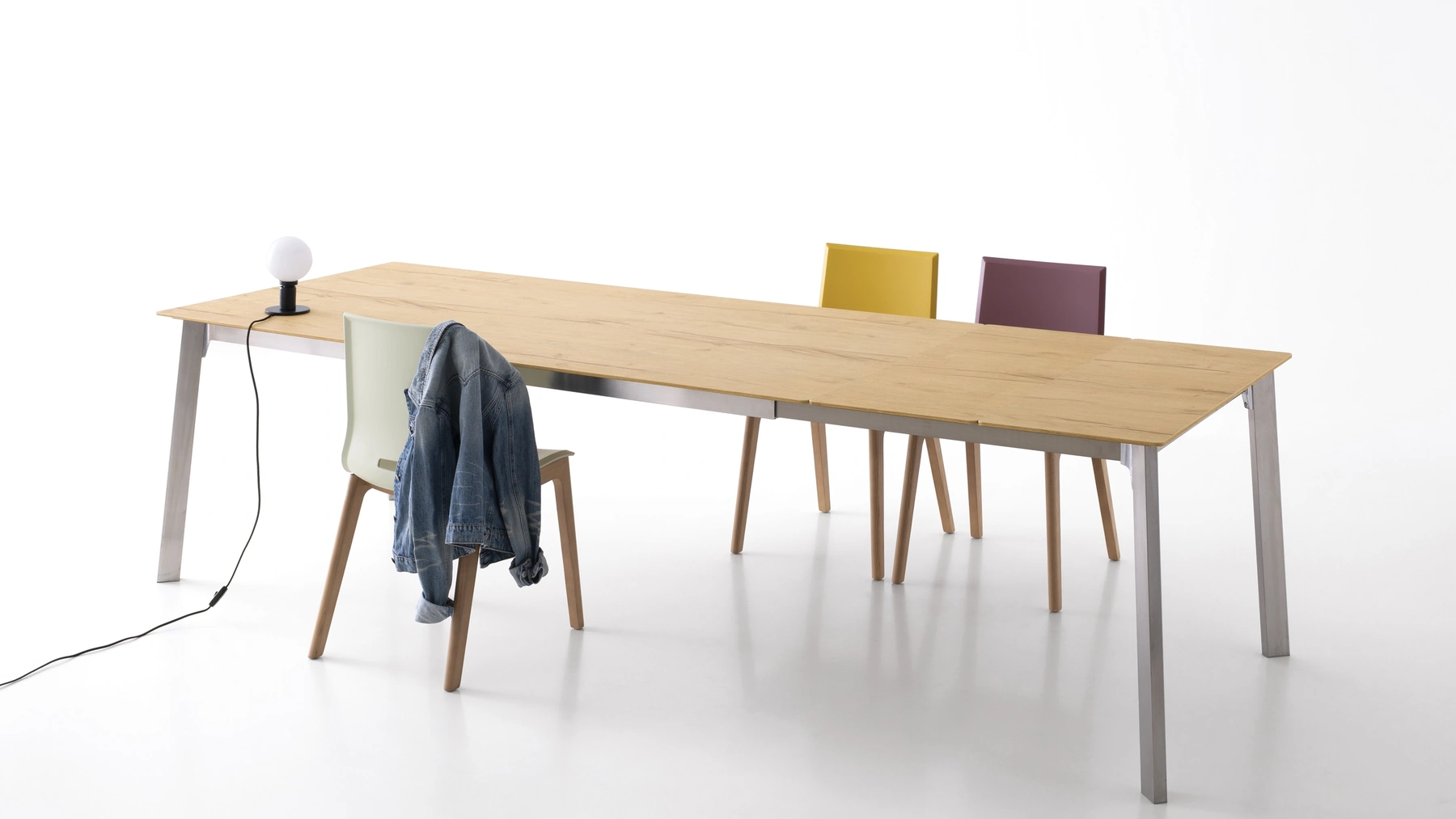 Tavolo allungabile Krono Angoli Raggiati di Pointhouse